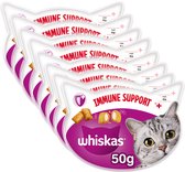 Whiskas Immune Support Snacks - Kattensnoepjes - 8 x 50g