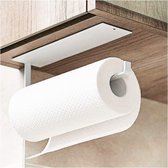 Keukenpapierhanddoekrek onder kast - Wandgemonteerde toiletrolhouder Zelfklevend - Handdoekenrek voor badkamerkoelkast