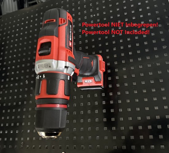 Support Mural Pour Batteries Einhell 18V - Adaptable - 3 Emplacements - Neuf