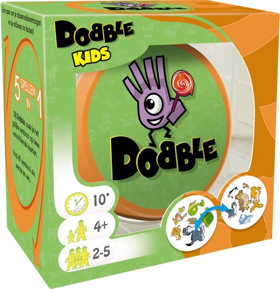 Dobble Kids - Kaartspel - Zygomatic Board Game Studio
