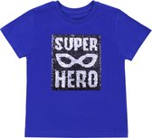 Kobaltblauw Super Hero T-shirt