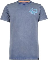 4PRESIDENT T-shirt jongens - Clematis Blue - Maat 74