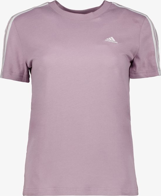 Adidas W3S dames sport T-shirt paars - Maat L