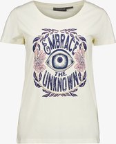TwoDay dames T-shirt met print wit - Maat XL