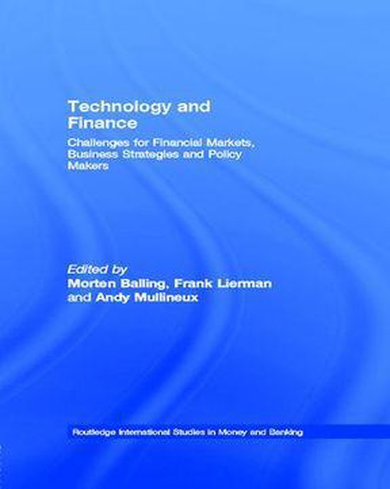 Technology and Finance - cover
