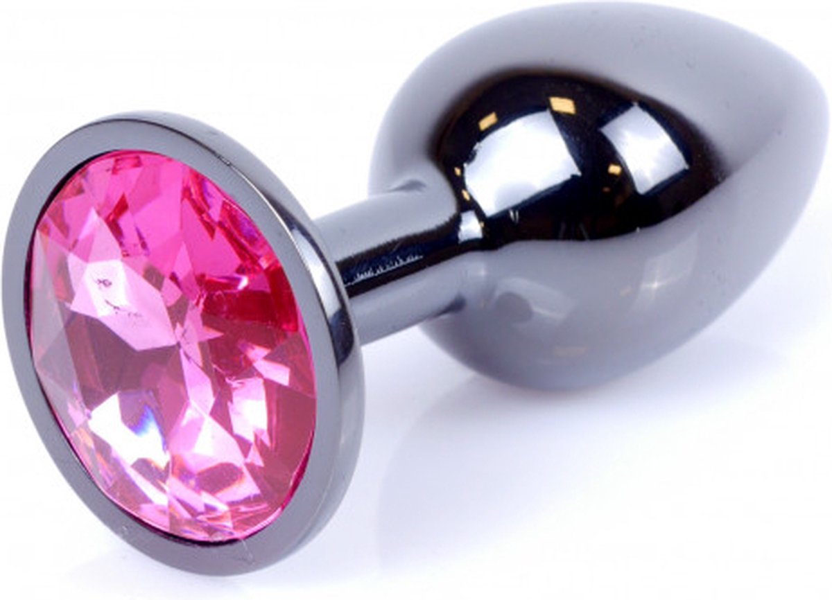 Goedkoopste Bossoftoys - 64-00026 - Plug - Dark Silver - Anal - Pink