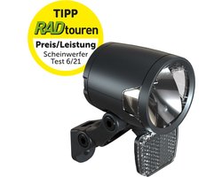 Koplamp Herrmans H-Black MR8 E 6-12 Volt - met houder - 180 lumen