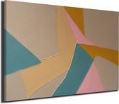 Peinture d'art abstrait - Tableaux minimalistes - Peinture sur toile Salon - Peinture rurale - Peintures sur toile - Décoration murale chambre 60x40 cm