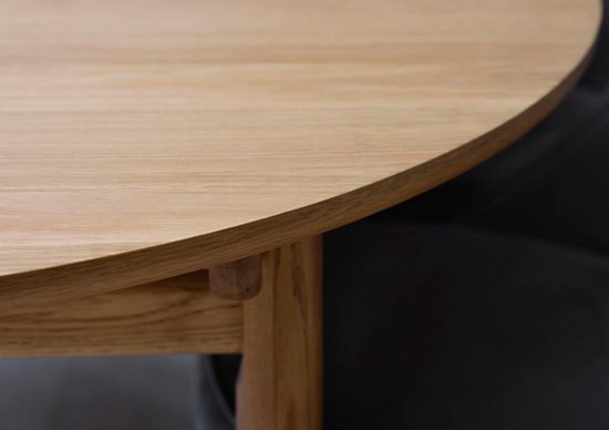 Table Chêne Naturel - 45x120cm - Extensible - Table Carno - Giga Living