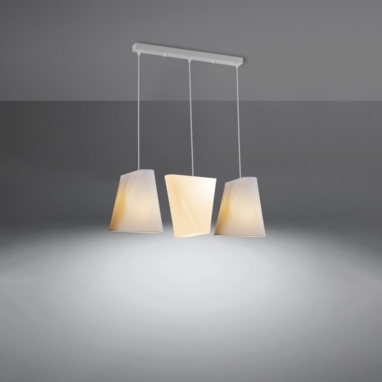 Sollux Lighting - Lustre BLUM 3 blanc