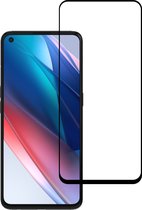Smartphonica Screenprotector Geschikt voor Oppo Find X3 Lite - Full Cover Tempered Glass - Gehard glas Geschikt voor Oppo Find X3 Lite geschikt voor Oppo Find X3 Lite