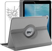 ebestStar - Hoes voor iPad Pro 9.7 (2016) Apple, Roterende Etui, 360° Draaibare hoesje, Grijs + Gehard Glas