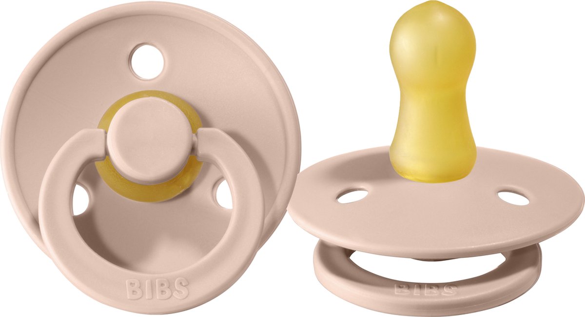 Goedkoopste Bibs Fopspeen Round 0-6mnd Blush