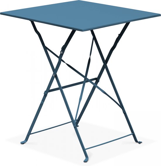 Salon de jardin modulable 6 places bleu pacific, Mixi - Oviala | Leroy