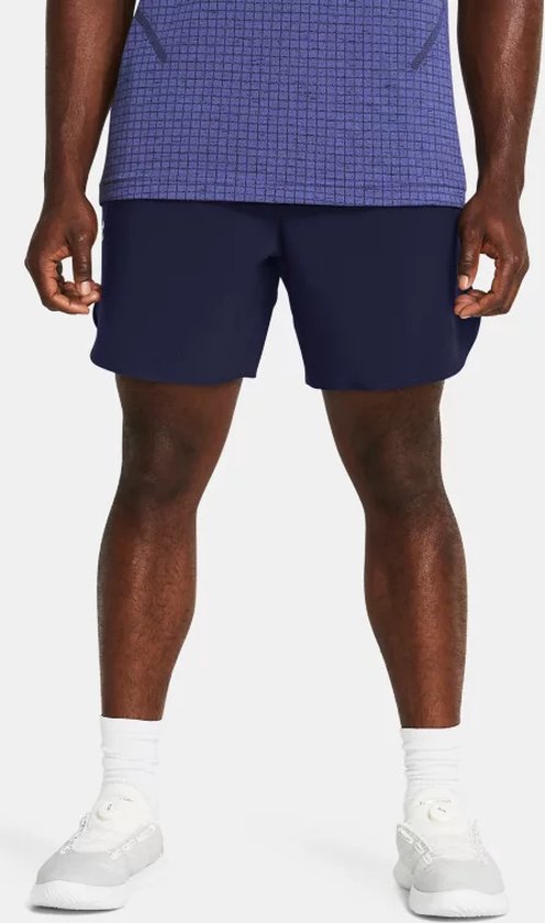 UA Peak Woven Shorts-BLU Size : XXL