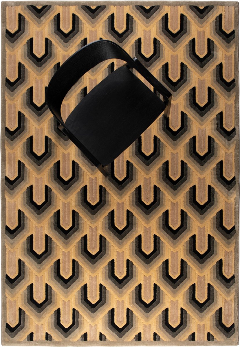 Dutchbone Lockhart Vloerkleed 160x230 - Groen