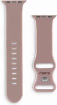 Hama Fantastic Feel polsband voor Apple Watchh 42/44/45/49mm - Roze - Flexibel bandje