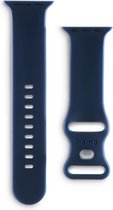 Hama Fantastic Feel polsband voor Apple Watchh 42/44/45/49mm - Blauw - Flexibel bandje