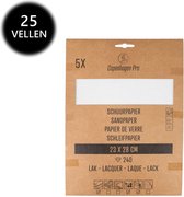 Papier de verre Copenhagen Pro - vernis & peinture - grain 240 - 25 feuilles - 28 x 23 cm