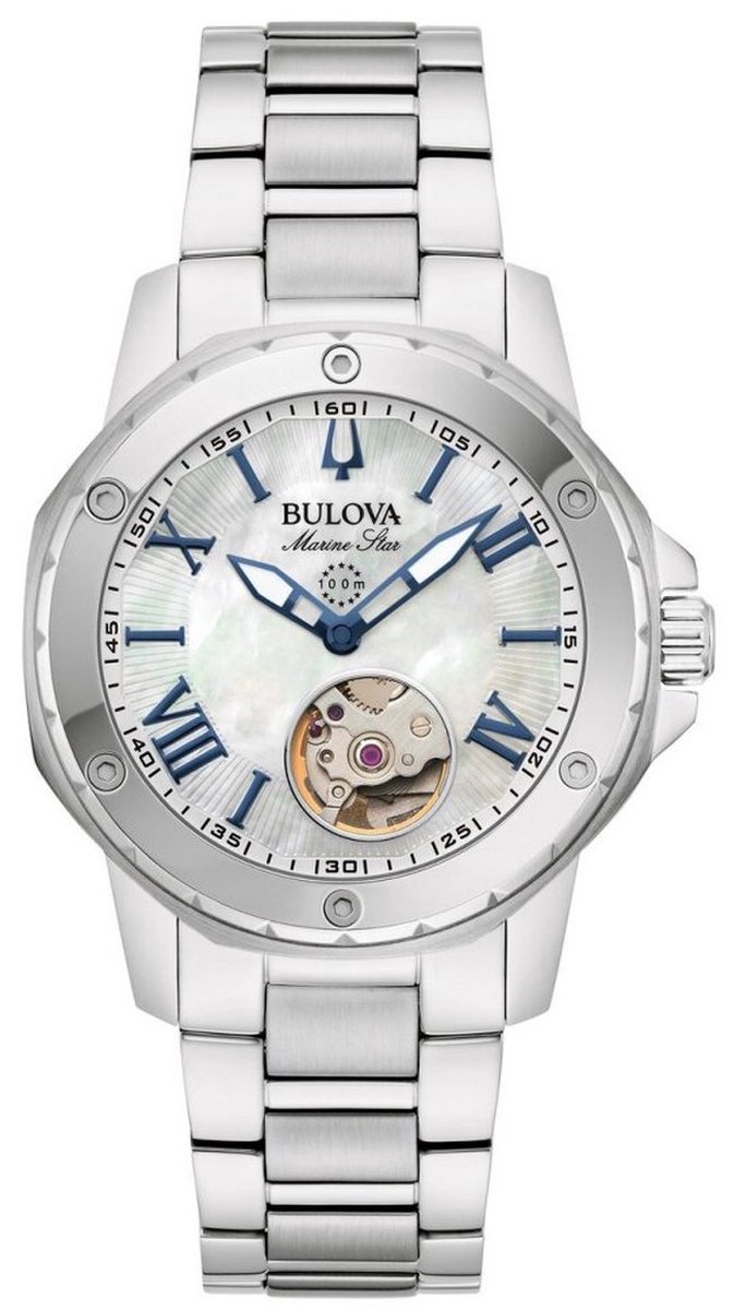 Bulova - 96L326 - Polshorloge - Dames - Automatisch - Marine Star