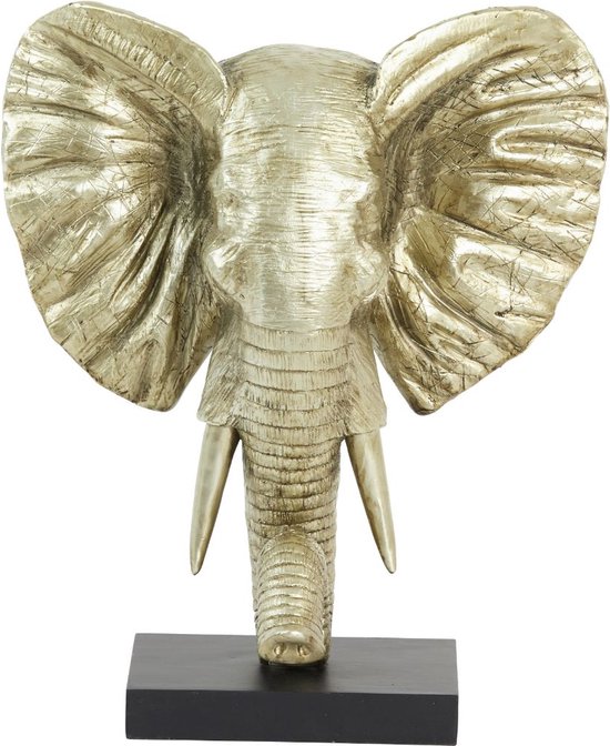 Light & Living Ornament Elephant - Goud - 30x15x35.5cm - Modern