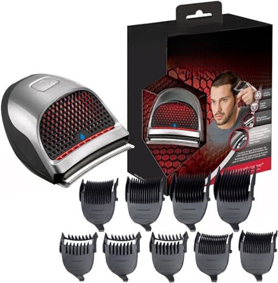Tondeuse - Opzetkammen - Waterdicht - Shaver - Hoofd - Mooi Ontwerp