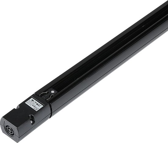 V-TAC LED tracklights - 4 aderige rails 1,5 meter - IP20 - Zwart