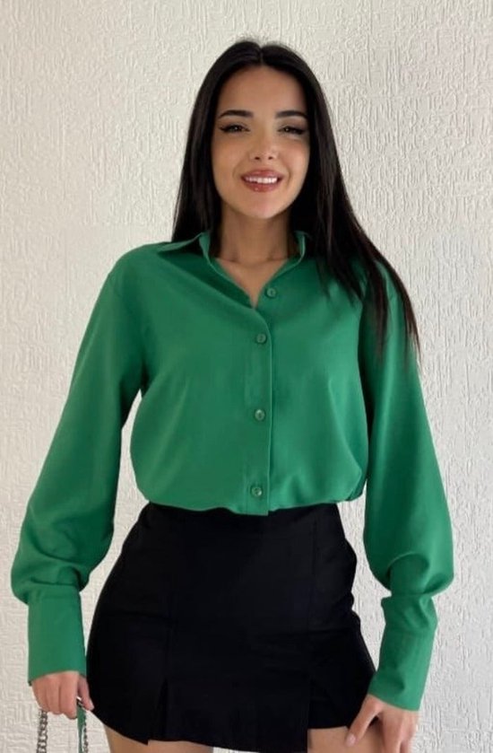 Dames overhemdblouse hotsell