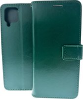 Bookcase Geschikt voor: Samsung Galaxy A42 5G - Groen - Portemonnee hoesje
