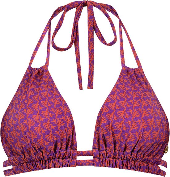 Ten Cate - Haut de bikini triangle Coral - taille 40 - Rouge/Violet