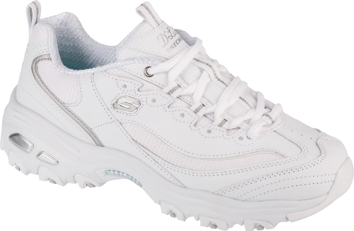 Skechers D'Lites - Endless Dream 13151-WSL, Vrouwen, Wit, Sneakers,Sportschoenen, maat: 35,5