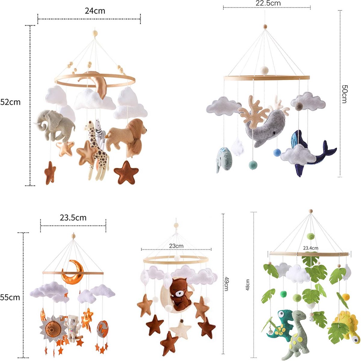 Nursery Mobiles - $60-above / Nursery Mobiles / Nursery Décor