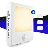 Motion Original Serie - Nachtlampje Stopcontact met Bewegingssensor voor Volwassenen & Kinderen - 1 Stuk - Warm Wit