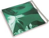 Folie Enveloppen - 220x220 mm - Groen - 100 stuks