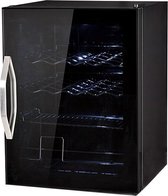 Minibar - Mini Réfrigérateur Verres - Réfrigérateur à Boissons - Réfrigérateur à Bouteilles - 60L - Ultra Noir