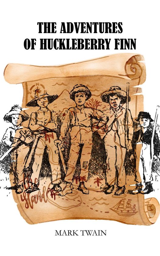 The Adventures of Huckleberry Finn - cover