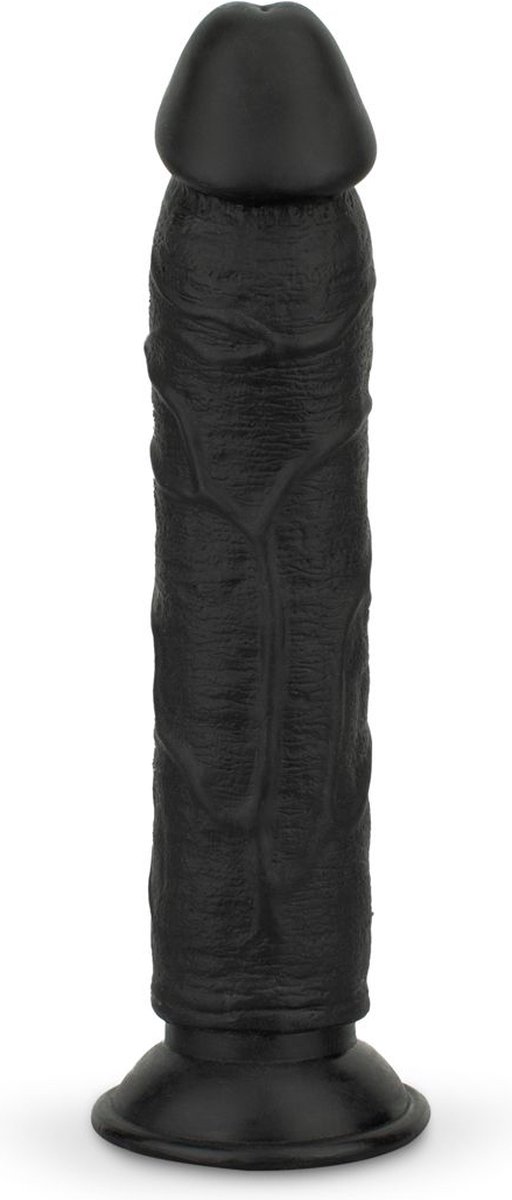 Goedkoopste Dildo zonder ballen 22,5 cm - Zwart