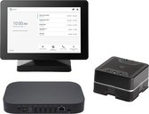 ASUS Google Meet Hardware Large Room Kit (GQE15A-B7025UNR), Videovergaderingssysteem voor groepen, 4K Ultra HD, ChromeOS, Zwart