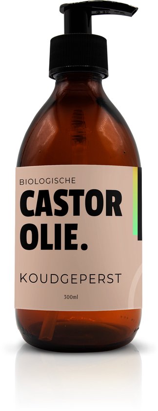 Castor olie 300 ml - 100% Biologisch & Koudgeperst - NATUURBAZEN