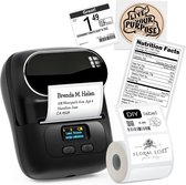 Printer - Sans fil - Thermique - Imprimante d'étiquettes - Portable - Bluetooth