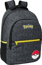 Sac à dos scolaire Pokémon noir 45 x 32 x 12