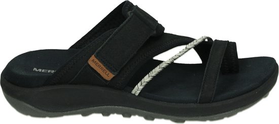 Merrell J006404 TERRAN 4 - Dames slippers - Kleur: Zwart - Maat: 37