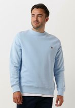 Paul Smith Mens Reg Fit Sweatshirt Zebra Truien & Vesten Heren - Sweater - Hoodie - Vest- Lichtblauw - Maat S