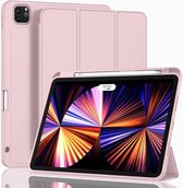 Mobiq - Flexibele Trifold Hoes geschikt voor iPad Pro 11 inch (2024) - roze