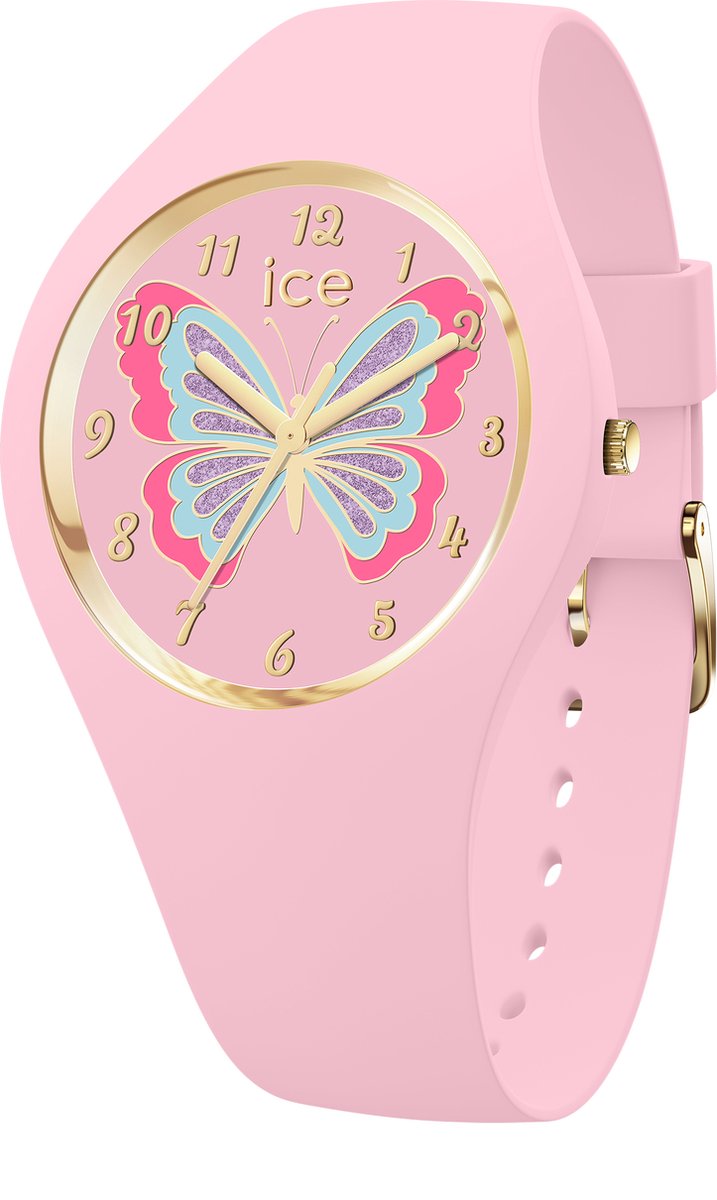 Ice Watch ICE fantasia - Butterfly rosy 021955 Horloge - Siliconen - Roze - Ø 34 mm