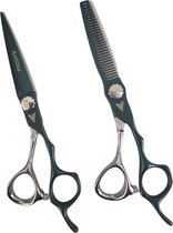 Achilles® Kappersschaar Rechtshandig 6 Inch - Uitdunschaar Kapper - Hair Scissors - Coupeschaar