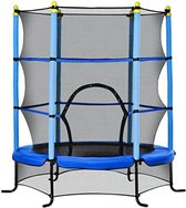 Gratyfied - Kleine trampoline - 163 x 163 x 38 cm - 11 kilogram - Blauw