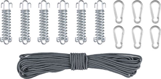 Livarno home Parasol - Auvent - 300 x 200 cm - Anthracite - Rectangle - Protection UV - 100% Polyester - Protection solaire