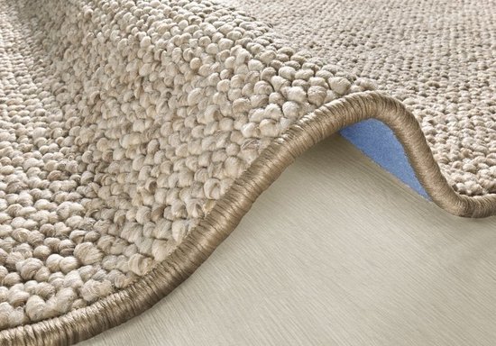 Tapis Tufté Flycarpets - Look Laine - Beige / Marron - 200x300 cm