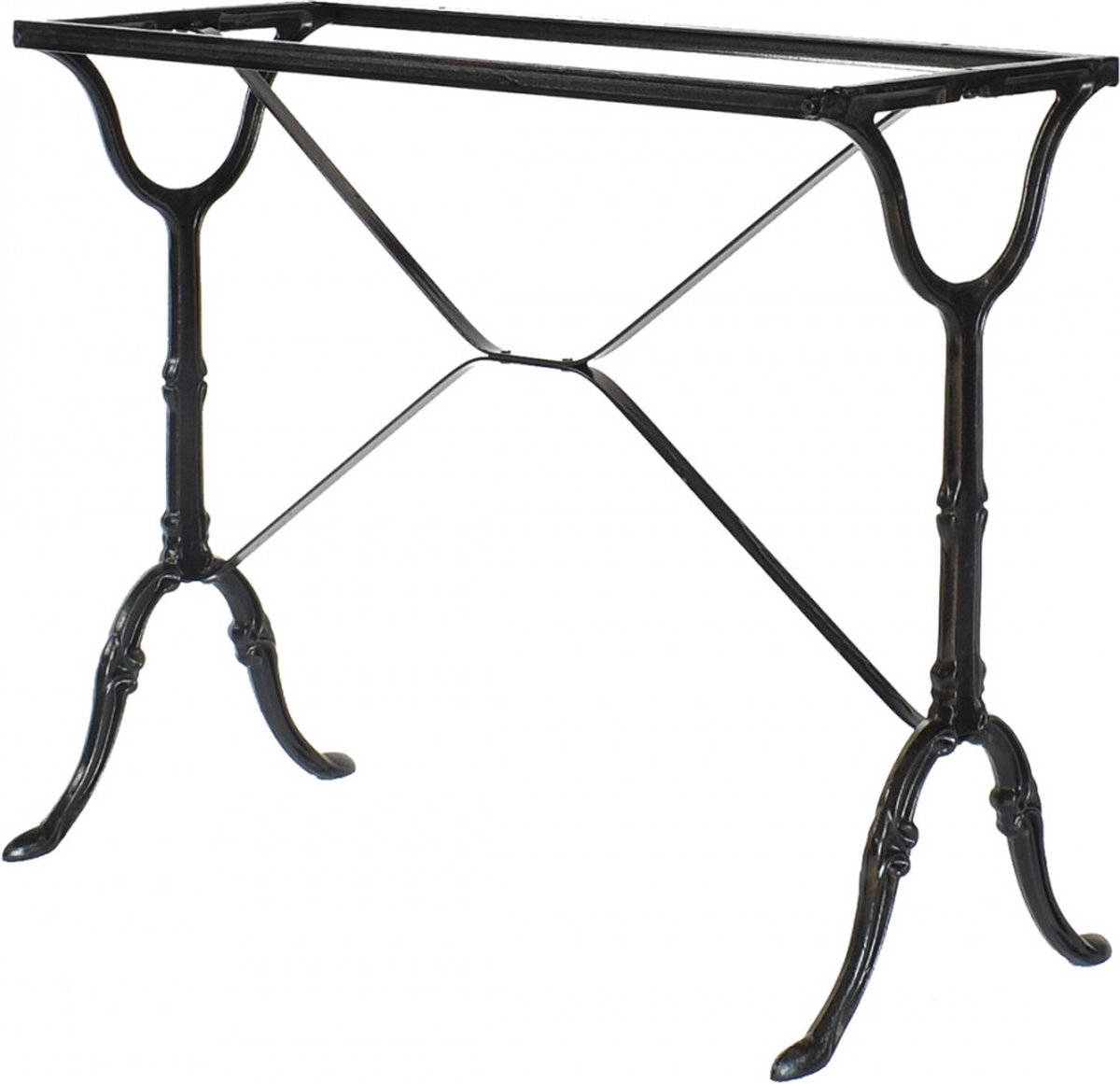 Lesli Living Table marbre - Blanc - 100x60 cm